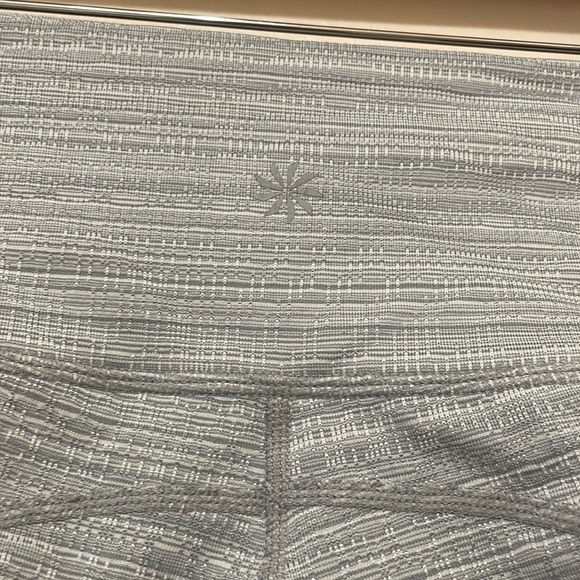Athleta High Rise Jacquard Mesh Chat to Town Capri leggings - Picture 9 of 14